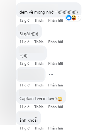 Nhiều bình luận trêu chọc Levi