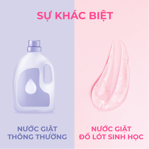 Sự khác biệt giữa nước giặt đồ lót và nước giặt thông thường - Lợi ích khi sử dụng nước giặt đồ lót sinh học Tinee - Ảnh 1. Sự khác biệt giữa nước giặt đồ lót và nước giặt thông thường - Lợi ích khi sử dụng nước giặt đồ lót sinh học Tinee - Ảnh 1.
