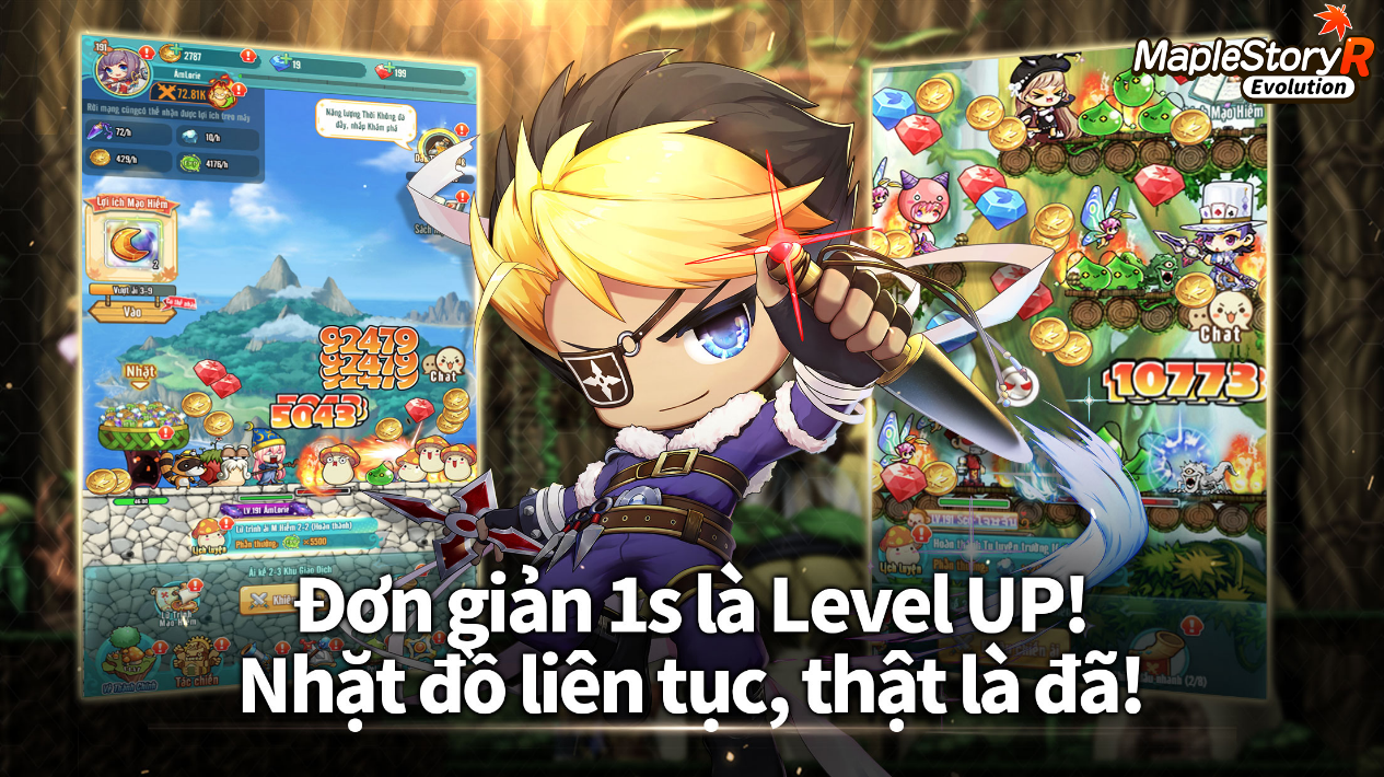 Nấm Lùn Phiêu Lưu Ký một lần nữa trở lại Việt Nam với tên gọi Maple Story R: Evolution - Ảnh 4. Nấm Lùn Phiêu Lưu Ký một lần nữa trở lại Việt Nam với tên gọi Maple Story R: Evolution - Ảnh 4.