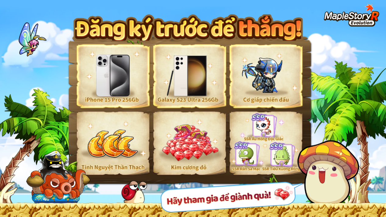 Nấm Lùn Phiêu Lưu Ký một lần nữa trở lại Việt Nam với tên gọi Maple Story R: Evolution - Ảnh 6. Nấm Lùn Phiêu Lưu Ký một lần nữa trở lại Việt Nam với tên gọi Maple Story R: Evolution - Ảnh 6.