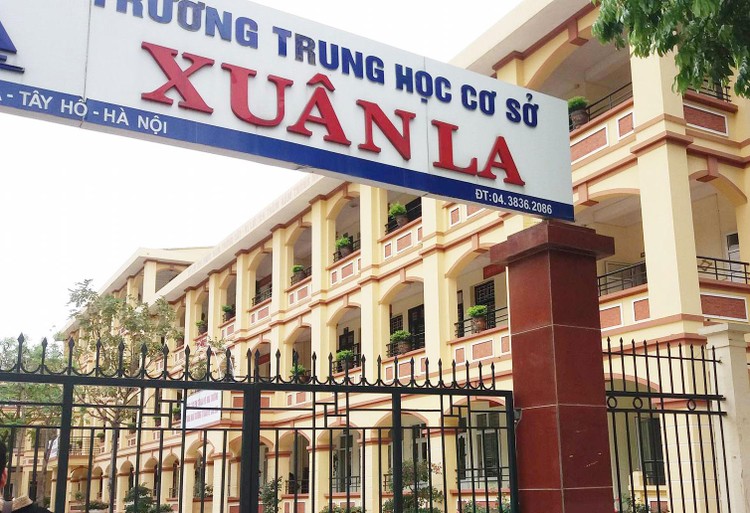 Đây là trường THCS công lập "XINH XỈU" ở quận Tây Hồ: Ai đi qua cũng phải ngoái nhìn vì thiết kế đầy sắc màu- Ảnh 5.