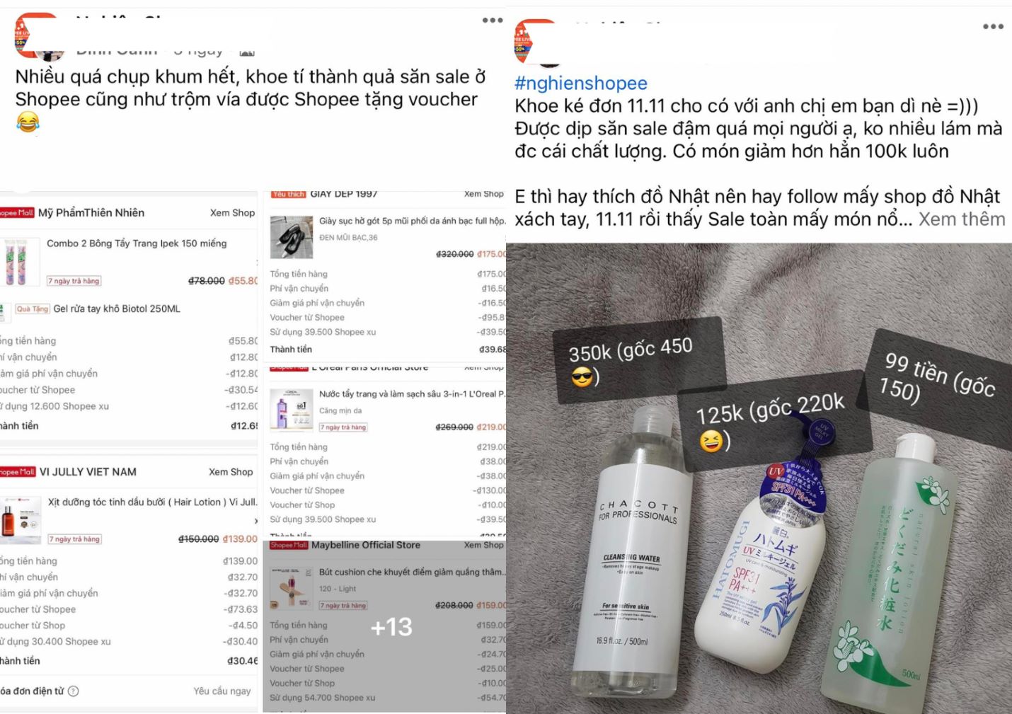 Shopee 11.11 vẫn còn hot, tín đồ shopping đã rần rần khoe chiến tích săn sale- Ảnh 2. Shopee 11.11 vẫn còn hot, tín đồ shopping đã rần rần khoe chiến tích săn sale- Ảnh 2.