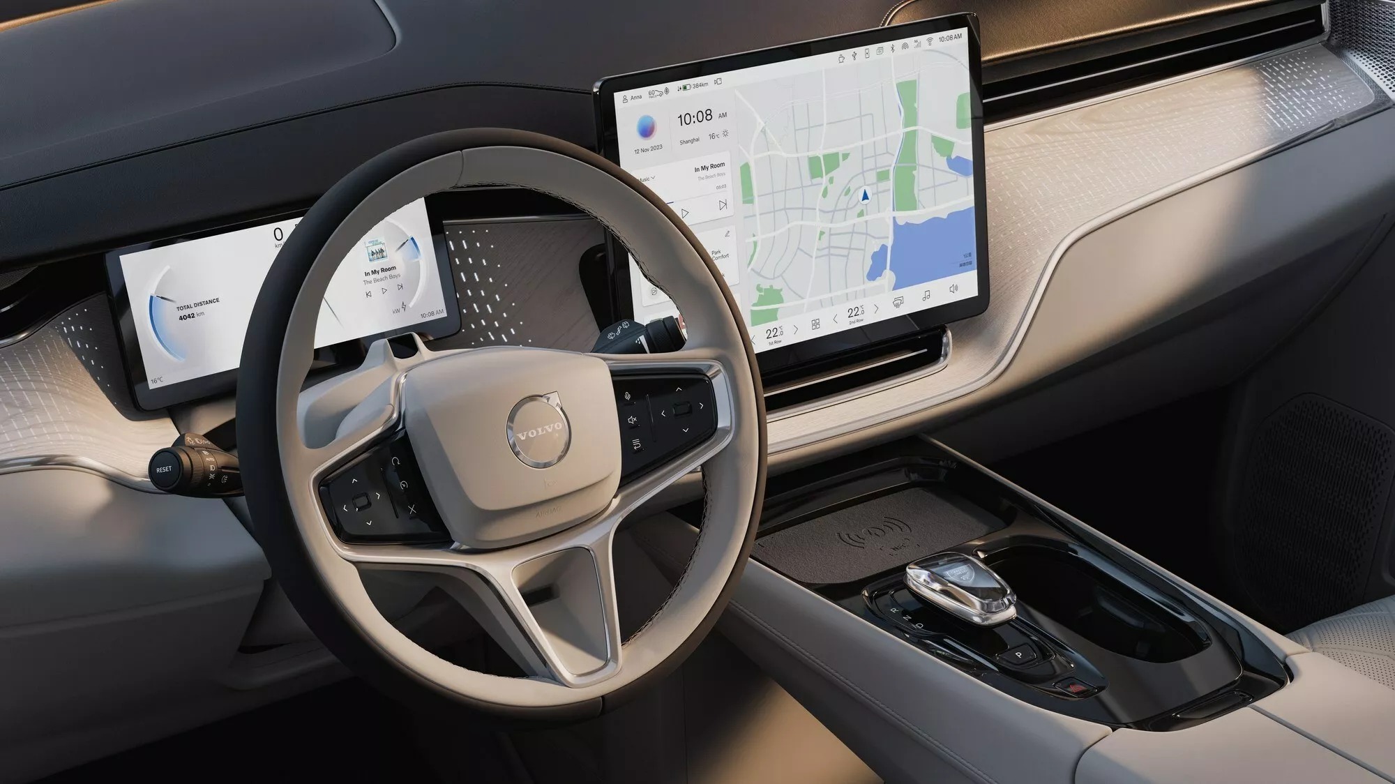 Volvo EM90 ra mắt: Nội thất biến được thành phòng chiếu phim, phòng ngủ, chạy 740 km/sạc, cạnh tranh Lexus LM- Ảnh 11. Volvo EM90 ra mắt: Nội thất biến được thành phòng chiếu phim, phòng ngủ, chạy 740 km/sạc, cạnh tranh Lexus LM- Ảnh 11.