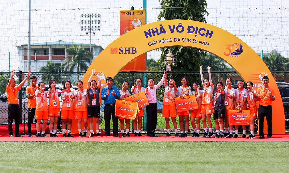 SHB Sport – giải bóng đá kỷ niệm 30 năm thành lập SHB gây chấn động làng túc cầu không chuyên- Ảnh 1.