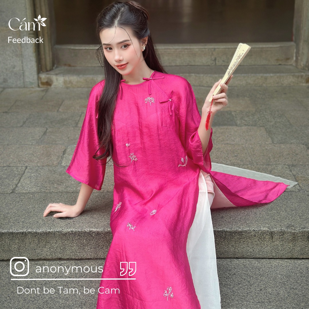 Xu hướng áo dài cách tân Tết 2024 tập trung vào một chi tiết cách điệu- Ảnh 9.