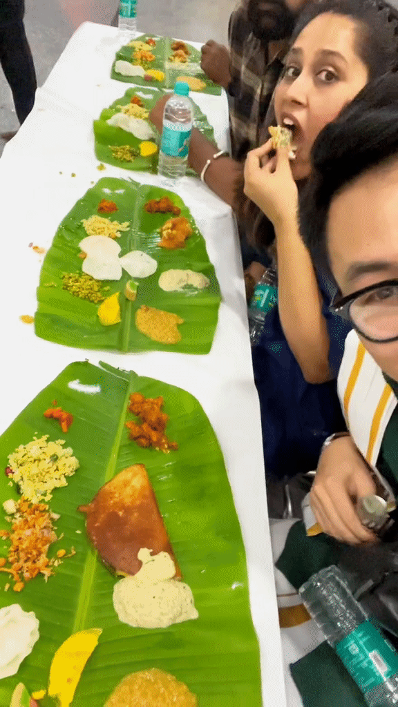 Thanh niên Việt review ăn cưới ở Ấn Độ: Nhà hàng trải lá chuối thay bát đĩa, “đứng hình” khi bị hỏi về món lẩu- Ảnh 7.