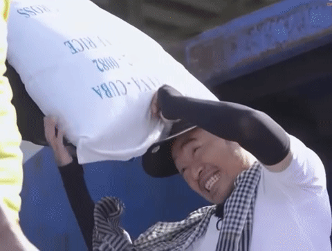Huy Khánh chật vật làm bốc vác mưu sinh tại Đồng Tháp, Tiến Luật suýt bị chấn thương trật cổ- Ảnh 4.