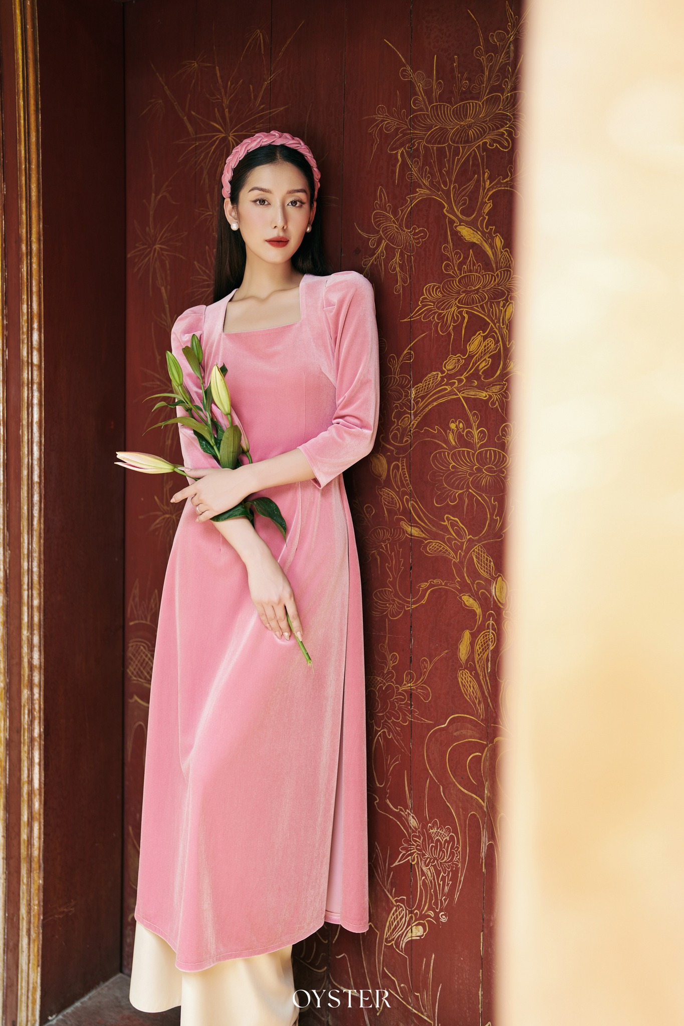 2 tháng nữa mới đến Tết Nguyên đán: Local brand Việt đua nhau trình làng 1001 mẫu áo dài đẹp mê tơi- Ảnh 8.