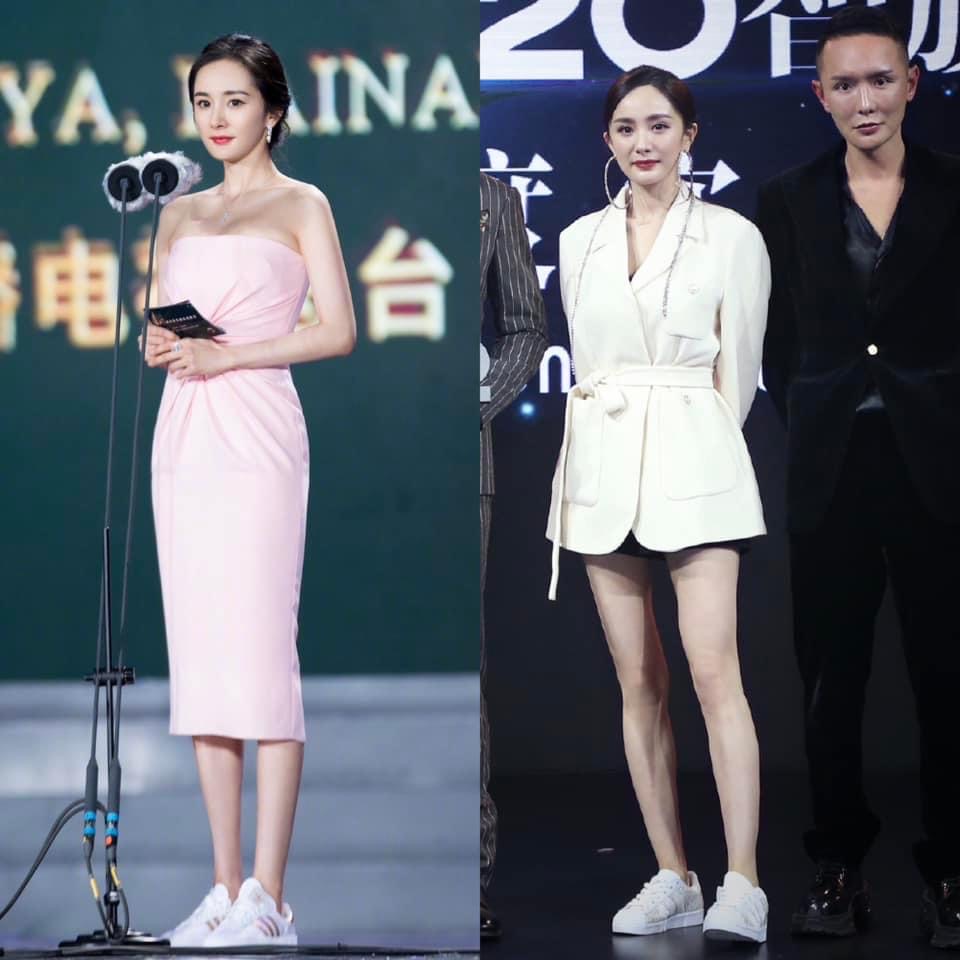 Hot search Weibo: Dương Mịch đi sneaker lên thảm đỏ vẫn chứng minh được tỷ lệ cơ thể hoàn hảo cực kỳ- Ảnh 5.