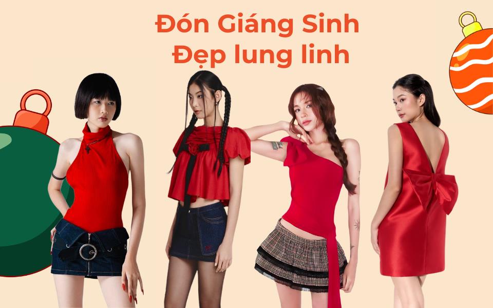 Giáng sinh thả “dáng xinh” cùng loạt váy áo slay hết nấc- Ảnh 1. Giáng sinh thả “dáng xinh” cùng loạt váy áo slay hết nấc- Ảnh 1.
