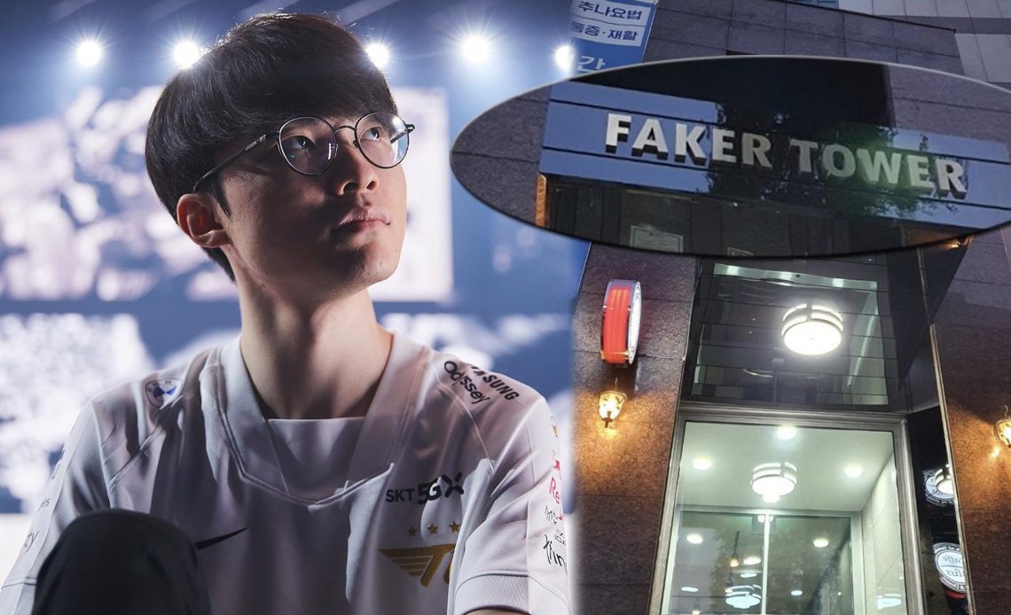 Faker và tòa nhà riêng mang tên mình