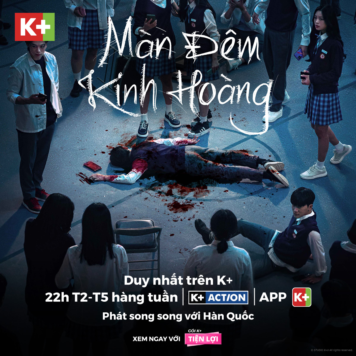 Màn Đêm Kinh Hoàng độc quyền trên K+ gây sốt với chất kinh dị, giật gân nặng đô- Ảnh 5.