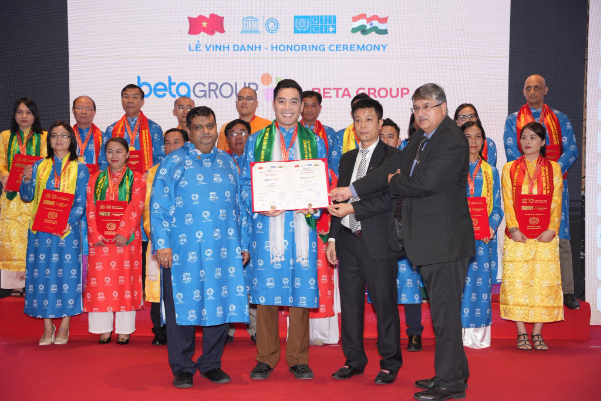 Doanh nhân Minh Beta & Beta Group - Hai năm liên tiếp nhận giải thưởng quốc tế - Ảnh 1. Doanh nhân Minh Beta & Beta Group - Hai năm liên tiếp nhận giải thưởng quốc tế - Ảnh 1.