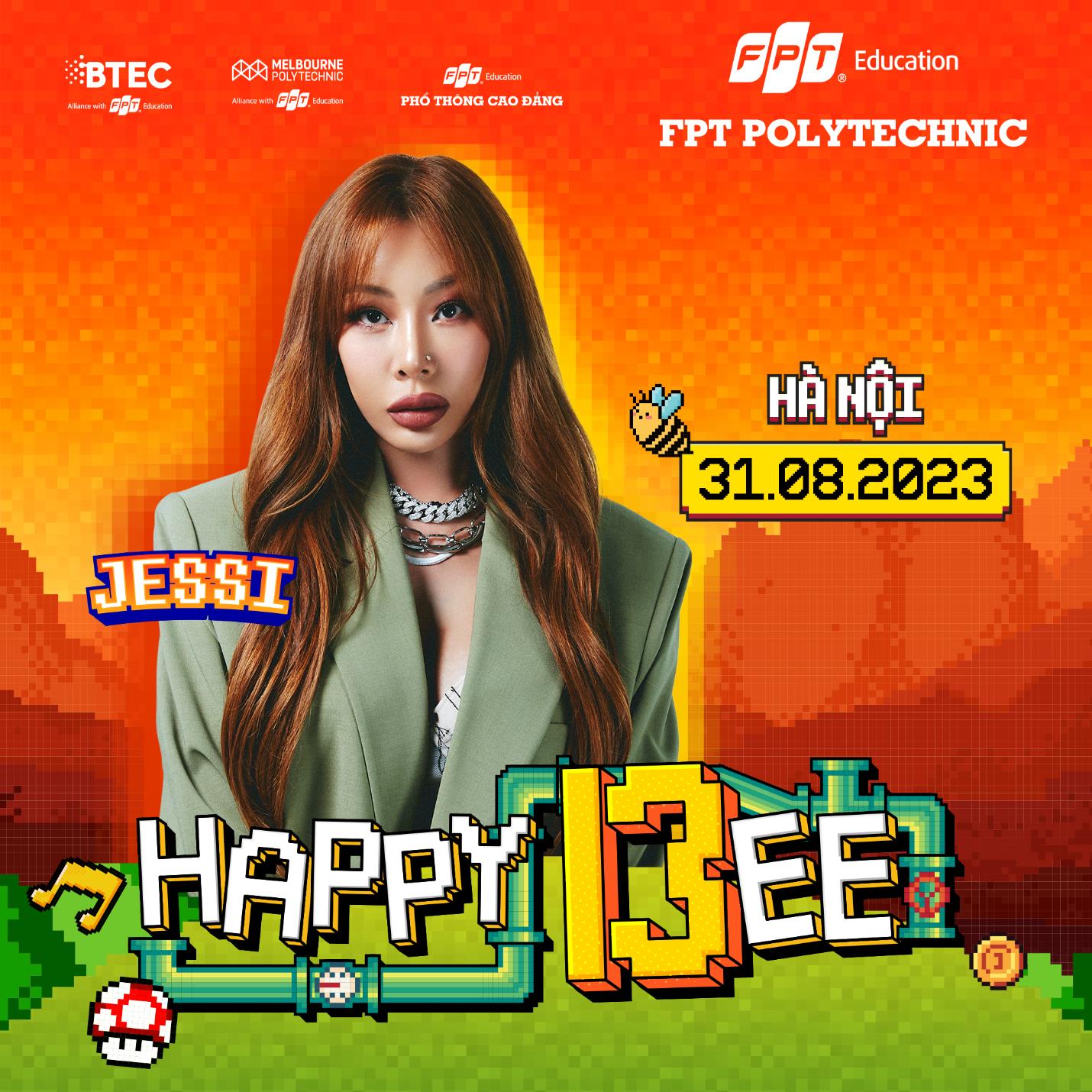 Happy Bee 13 đổ bộ Hà Nội cùng dàn line-up cực xịn: chị đại Kpop Jessi, Đen, Hoàng Dũng, B Ray, Masew… - Ảnh 2.