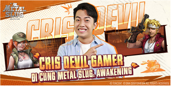 Cris Phan đồng hành cùng Metal Slug: Awakening, sẵn sàng "đọ sức" cùng fan - Ảnh 1. Cris Phan đồng hành cùng Metal Slug: Awakening, sẵn sàng "đọ sức" cùng fan - Ảnh 1.