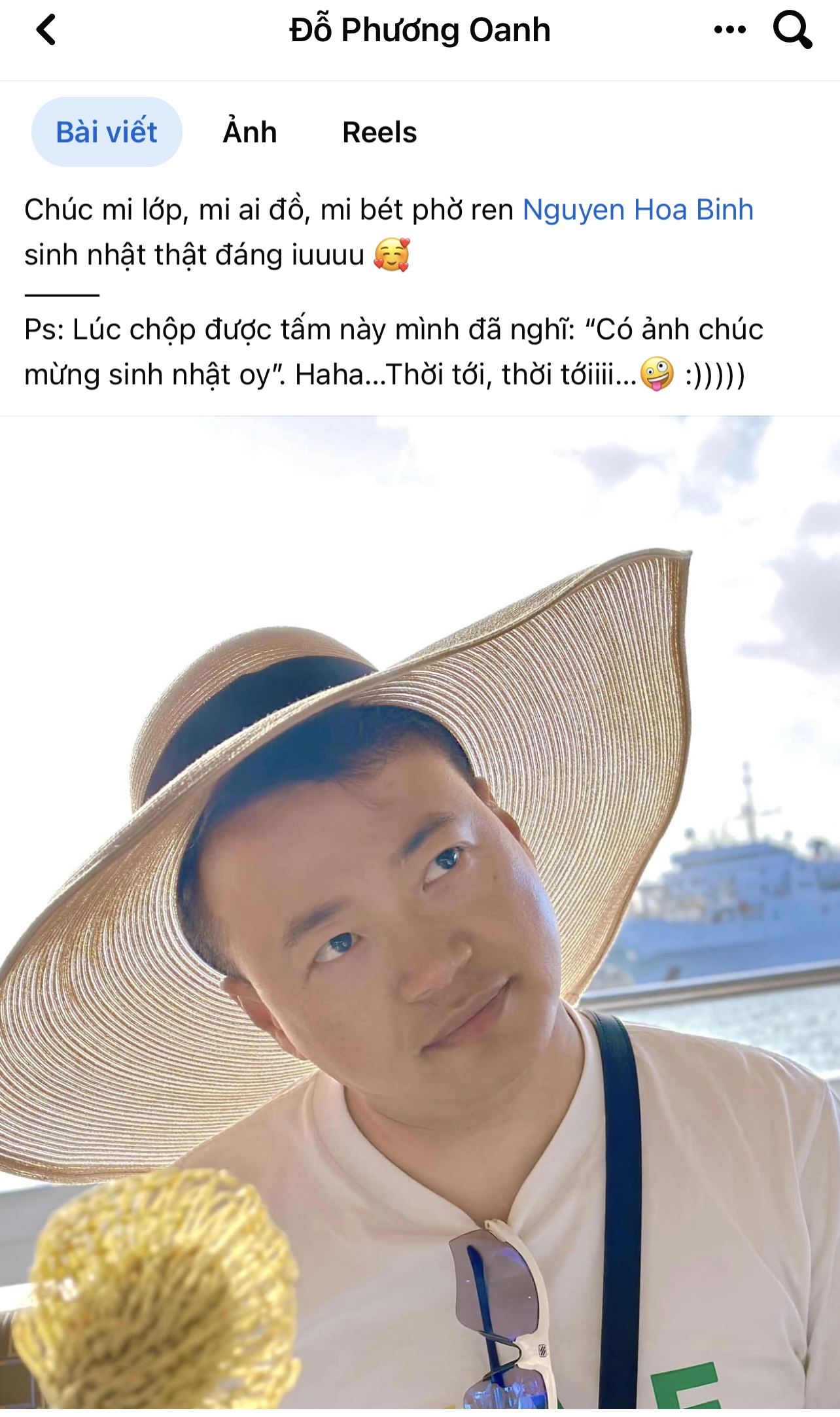 Phản ứng độc đáo của Phương Oanh khi gửi lời chúc mừng sinh nhật Shark Bình trên trang cá nhân