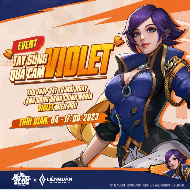 Đánh giá chi tiết tướng mới Violet của Metal Slug: Awakening - Ảnh 2. Đánh giá chi tiết tướng mới Violet của Metal Slug: Awakening - Ảnh 2.