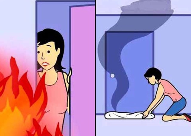 Khi xảy ra hỏa hoạn, cháy nhà cao tầng, nên chạy lên trên hay chạy xuống dưới? Những kỹ năng thoát hiểm ai cũng cần biết - Ảnh 3.