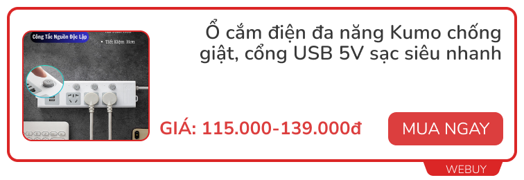 3 loại ổ cắm giúp phòng ngừa tai nạn không đáng có từ điện, giá chỉ từ 115.000đ - Ảnh 4.