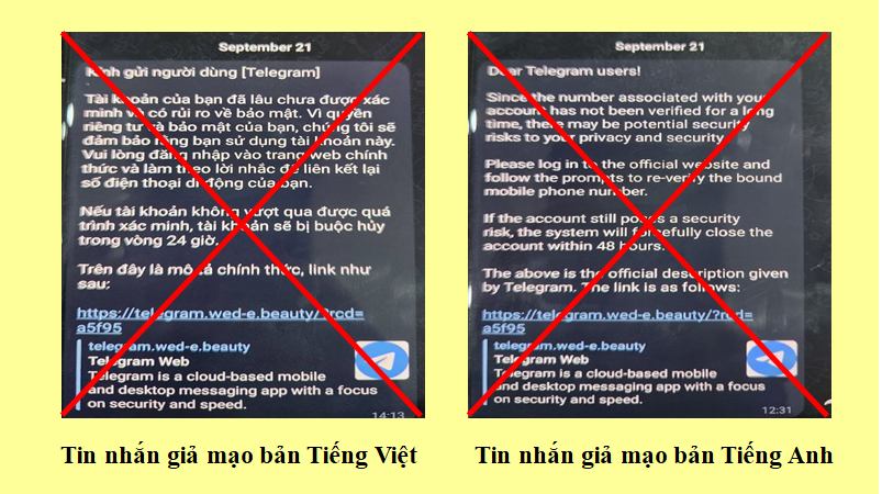 Cảnh báo chiêu trò hack tài khoản Telegram và thủ đoạn chiếm đoạt tài sản cực tinh vi  - Ảnh 2.