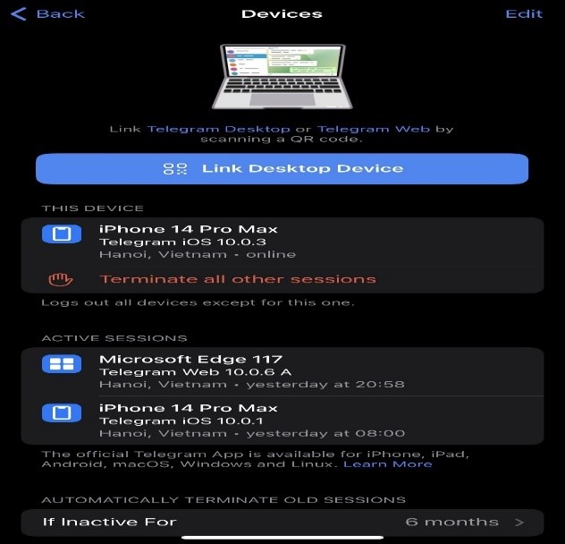 Cảnh báo chiêu trò hack tài khoản Telegram và thủ đoạn chiếm đoạt tài sản cực tinh vi  - Ảnh 4.