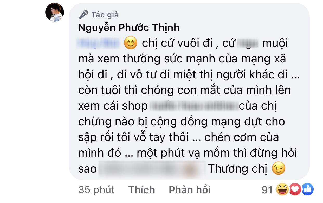 Bị netizen kém duyên mỉa mai giới tính, Noo Phước Thịnh &quot;xù lông&quot; đáp trả - Ảnh 2.