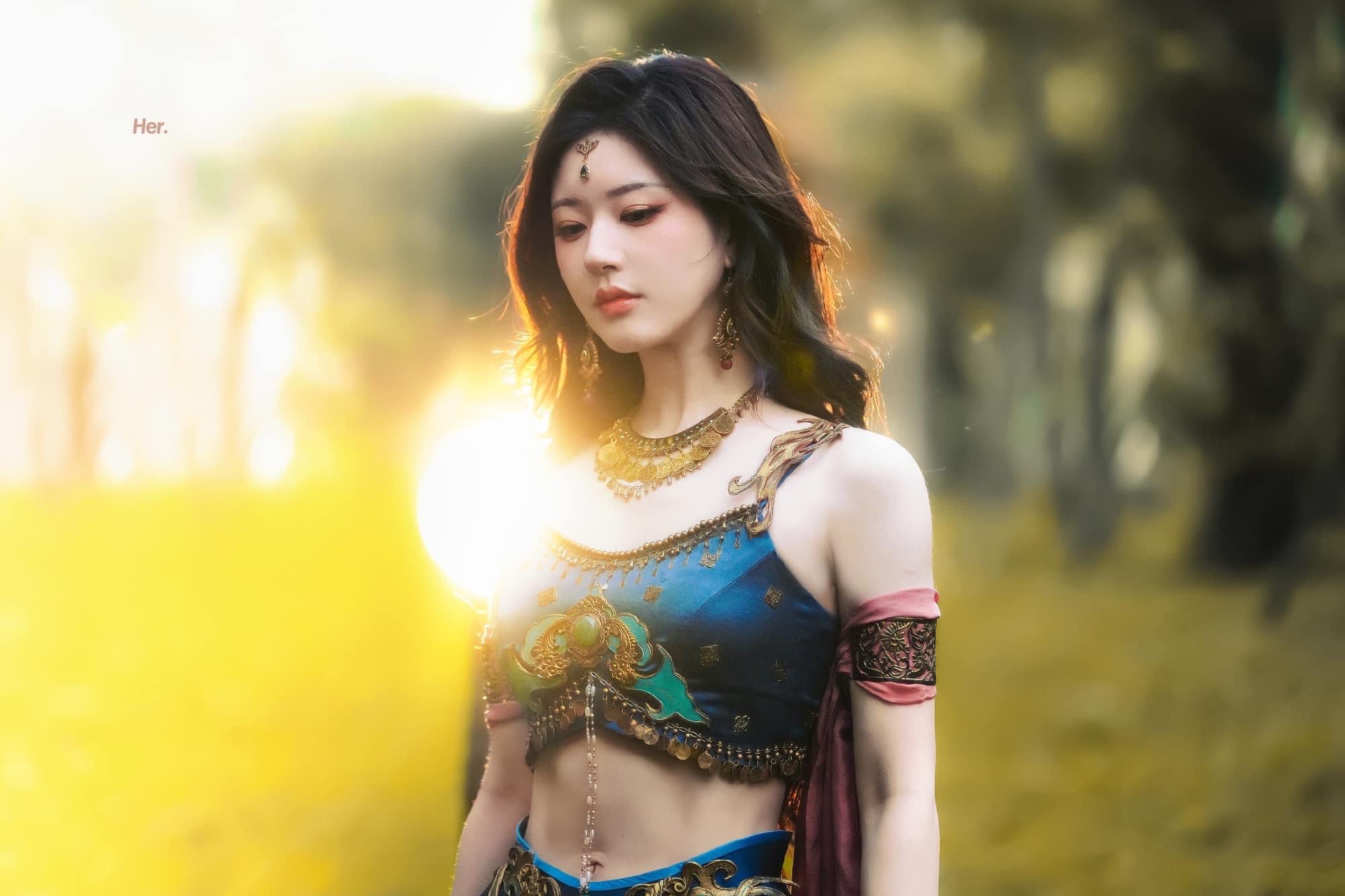 Triệu Lộ Tư xinh ngút ngàn trong tạo hình thần nữ nhưng liệu có vượt qua được Angelababy?- Ảnh 2.