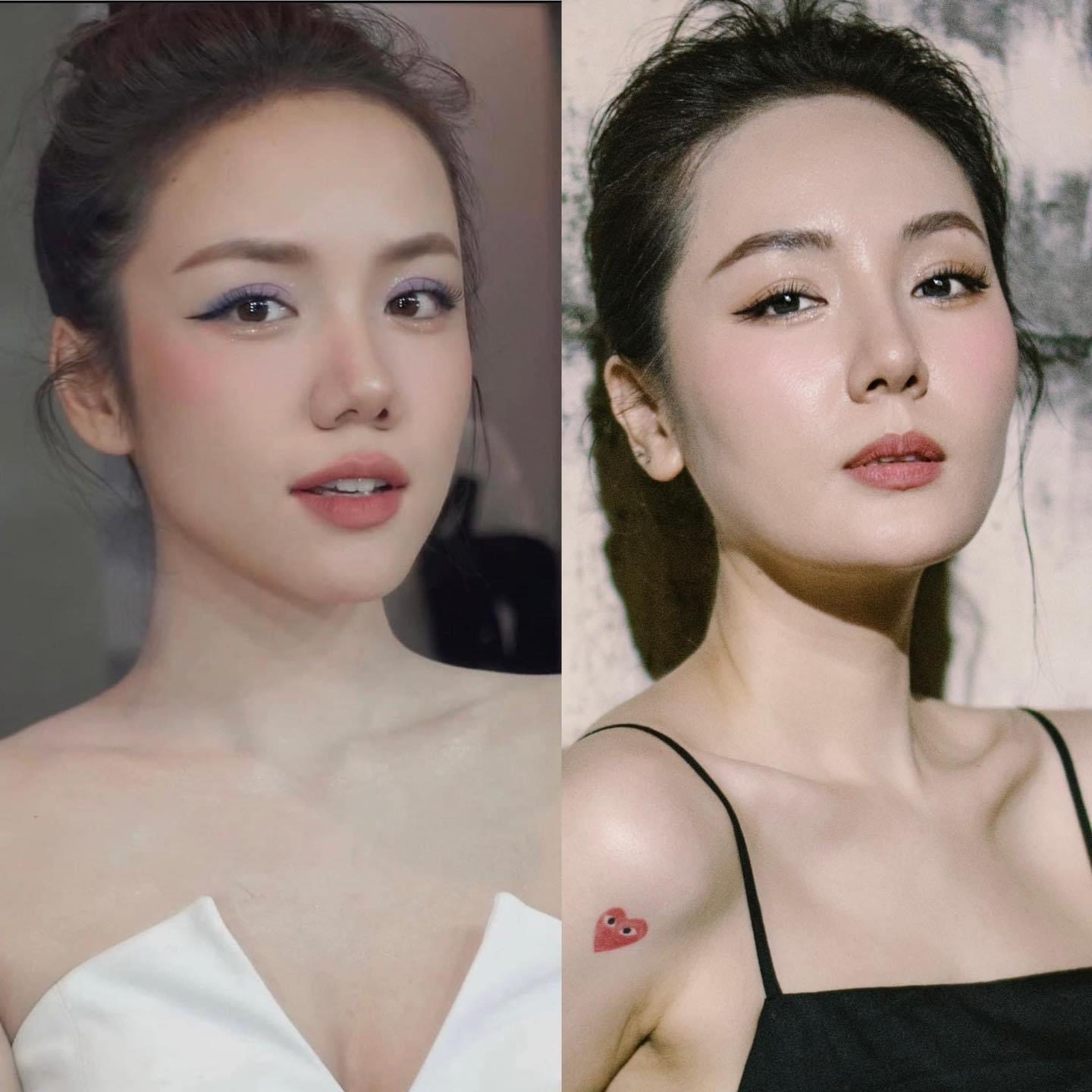Phương Linh tự đăng hình so nhan sắc với em gái Phương Ly, phản ứng của netizen ra sao?- Ảnh 1. Phương Linh tự đăng hình so nhan sắc với em gái Phương Ly, phản ứng của netizen ra sao?- Ảnh 1.