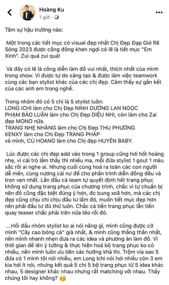 Giám đốc sáng tạo của 'Chị đẹp đạp gió rẽ sóng' bị tố "ăn cắp chất xám"- Ảnh 6.