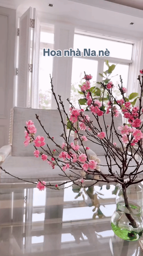 CEO Hannah Olala ''ăn Tết'' sớm: Decor căn penthouse với đào hồng - mận trắng, nhìn góc nào cũng thấy không khí xuân- Ảnh 11.