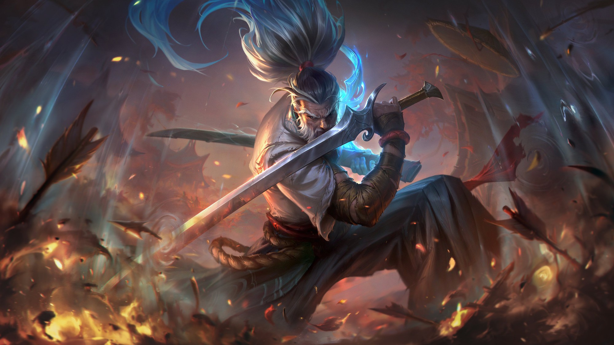 Yasuo khi về già được khán giả LMHT vô cùng yêu thích