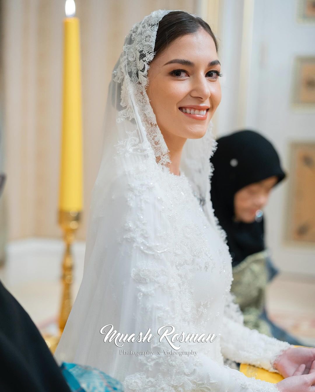 Hé lộ tạo hình cưới thứ 4 của Hoàng tử Brunei, nhan sắc cô dâu tiếp tục trở thành tâm điểm- Ảnh 7.