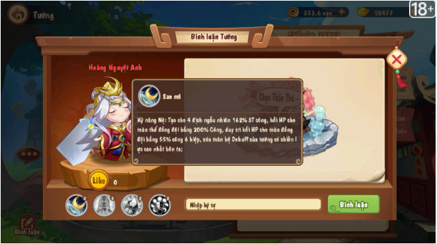Tier List - Tổng quan kỹ năng dàn tướng mạnh nhất 3Q Tí Nị- Ảnh 5.