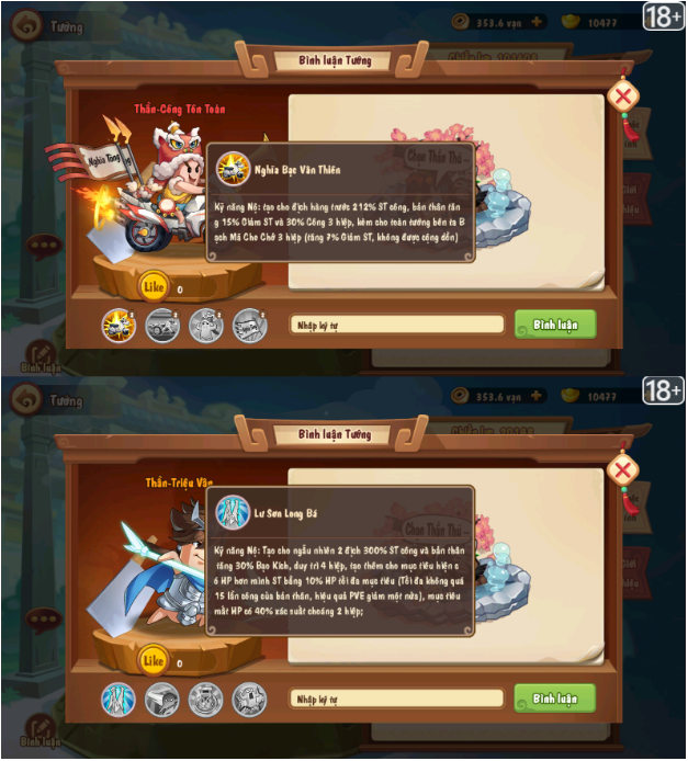 Tier List - Tổng quan kỹ năng dàn tướng mạnh nhất 3Q Tí Nị- Ảnh 6.