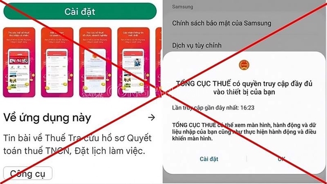 Bẫy cài đặt ứng dụng dịch vụ công giả mạo nở rộ dịp cận Tết: Nhận biết app lừa đảo thế nào?- Ảnh 1.