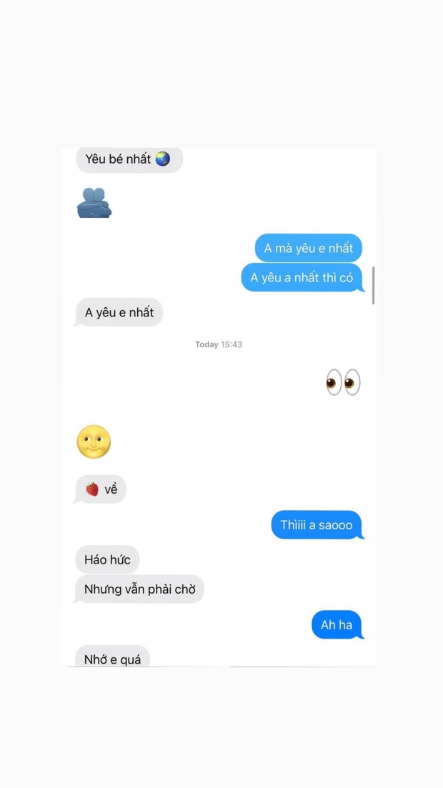 Phương Ly tự tung tin nhắn với "người ấy" làm netizen phát sốt: Thích cái cách anh ấy bám bồ, dính như keo!- Ảnh 5.