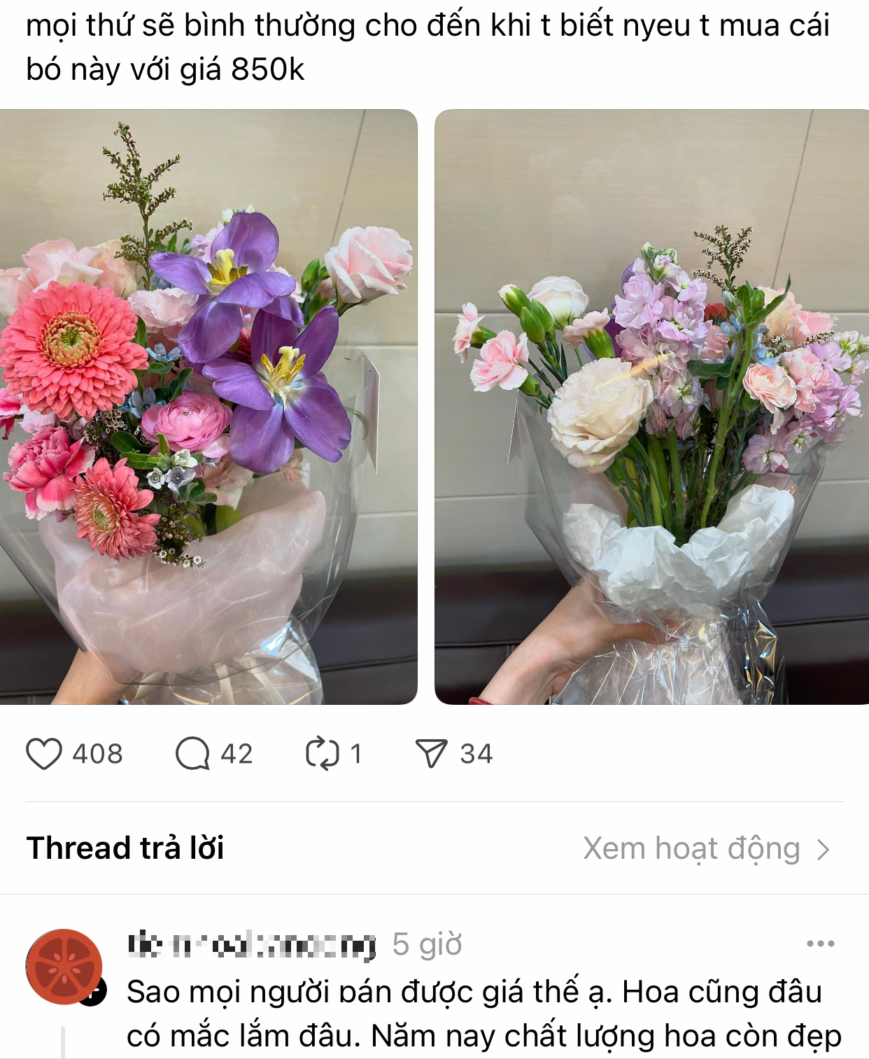 Hậu 20/10 phốt hoa xấu ngập MXH: Mẫu một đằng, hoa một nẻo, nhưng đó chưa phải là tất cả- Ảnh 9. Hậu 20/10 phốt hoa xấu ngập MXH: Mẫu một đằng, hoa một nẻo, nhưng đó chưa phải là tất cả- Ảnh 9.