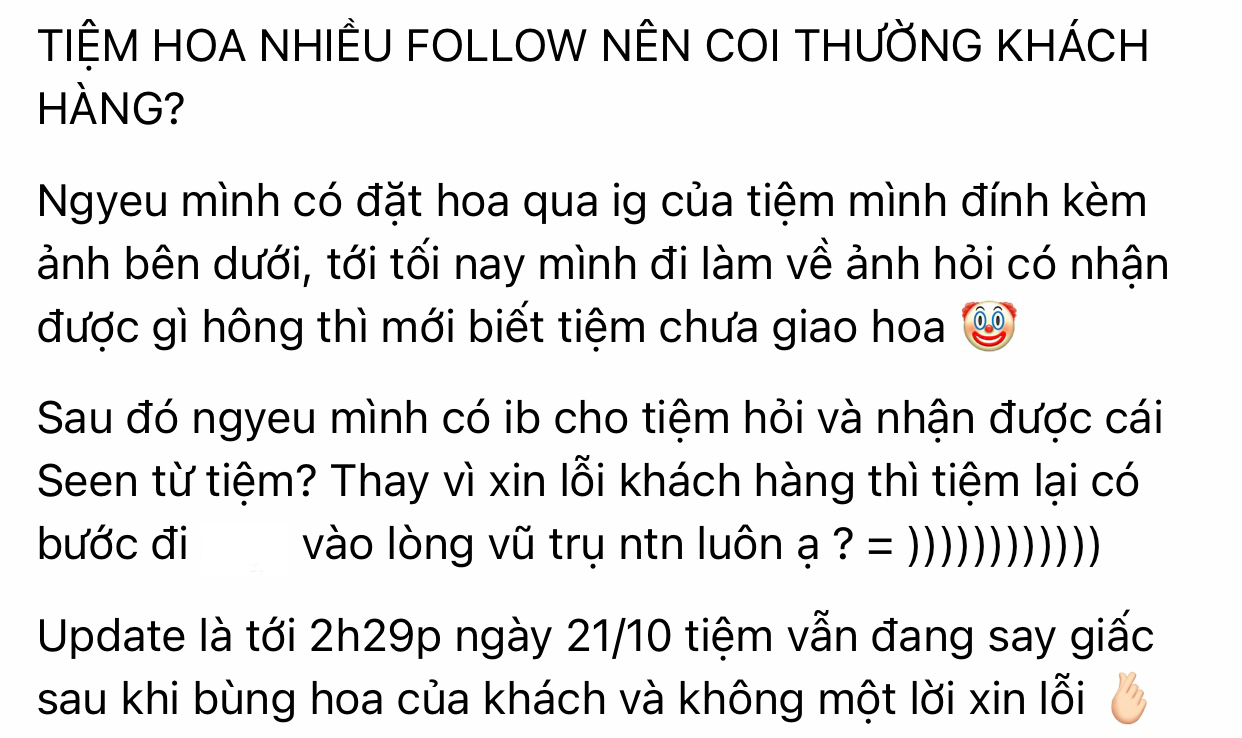 Hậu 20/10 phốt hoa xấu ngập MXH: Mẫu một đằng, hoa một nẻo, nhưng đó chưa phải là tất cả- Ảnh 10. Hậu 20/10 phốt hoa xấu ngập MXH: Mẫu một đằng, hoa một nẻo, nhưng đó chưa phải là tất cả- Ảnh 10.