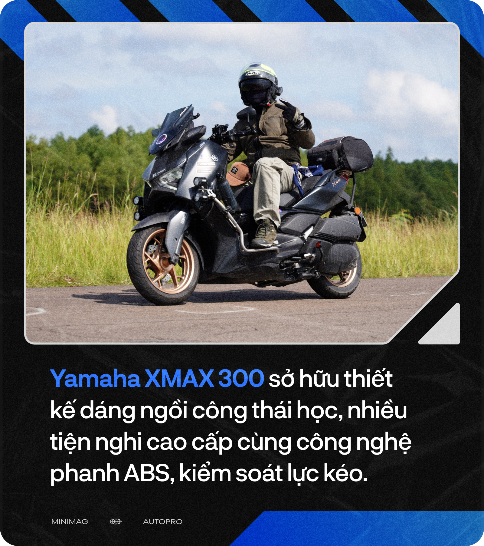 Yamaha XMAX 300 - Gia hạn niềm đam mê đi tour- Ảnh 11. Yamaha XMAX 300 - Gia hạn niềm đam mê đi tour- Ảnh 11.