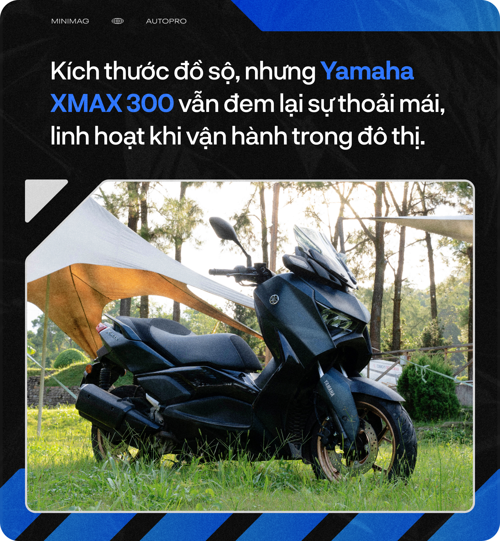 Yamaha XMAX 300 - Gia hạn niềm đam mê đi tour- Ảnh 12. Yamaha XMAX 300 - Gia hạn niềm đam mê đi tour- Ảnh 12.