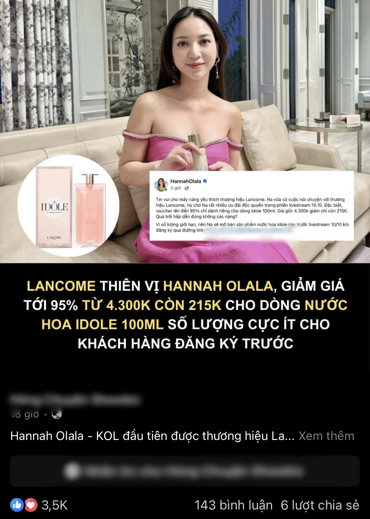 Nữ KOL cảnh báo bị lợi dụng tên tuổi để bán &quot;deal hời&quot;- Ảnh 1.