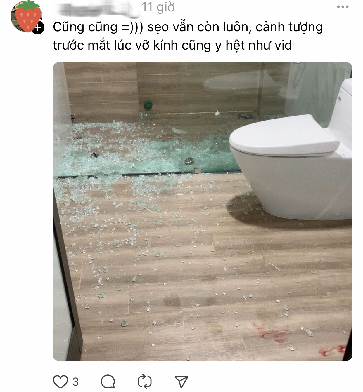 Cô gái phát hoảng khi cửa kính tự dưng vỡ tan tành, nguyên nhân vì 1 thói quen nhiều người hay mắc phải- Ảnh 7. Cô gái phát hoảng khi cửa kính tự dưng vỡ tan tành, nguyên nhân vì 1 thói quen nhiều người hay mắc phải- Ảnh 7.