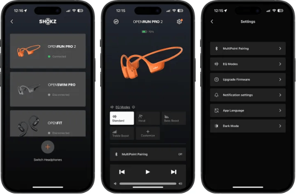 Shokz OpenRun Pro 2 - tai nghe không nhét tai kết hợp truyền âm qua xương và qua khí- Ảnh 4.