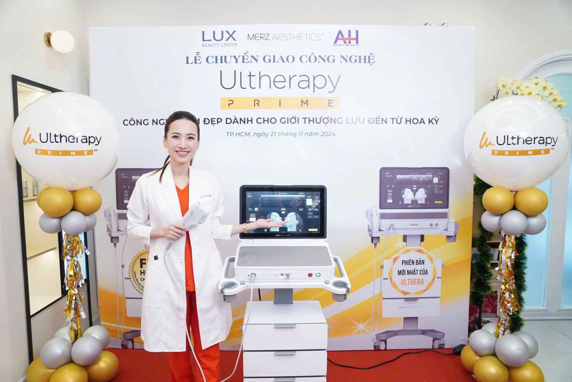 Bác sĩ Tô Lan Phương đầu tư công nghệ Ultherapy Prime cho Lux Beauty Center- Ảnh 2.