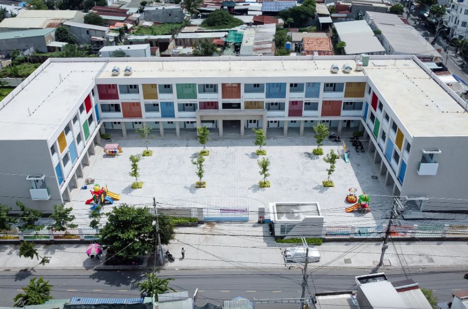 Xưa rồi cái thời trường công xập xệ, giờ từ Bắc vào Nam, nhiều trường công đẹp lung linh, hoành tráng chẳng kém trường tư!- Ảnh 8. Xưa rồi cái thời trường công xập xệ, giờ từ Bắc vào Nam, nhiều trường công đẹp lung linh, hoành tráng chẳng kém trường tư!- Ảnh 8.