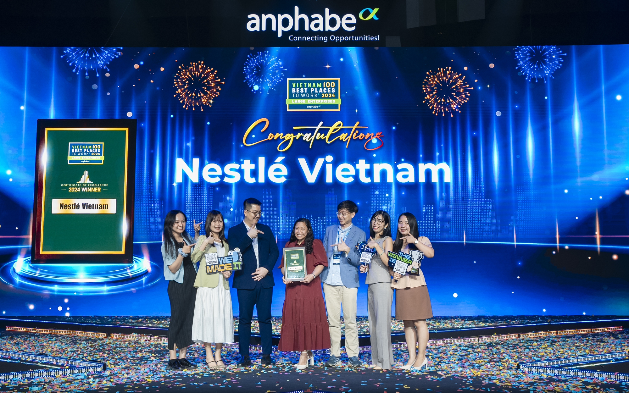 Nestlé Việt Nam: Tự hào 11 năm vinh danh là nơi làm việc tốt nhất Việt Nam- Ảnh 1. Nestlé Việt Nam: Tự hào 11 năm vinh danh là nơi làm việc tốt nhất Việt Nam- Ảnh 1.