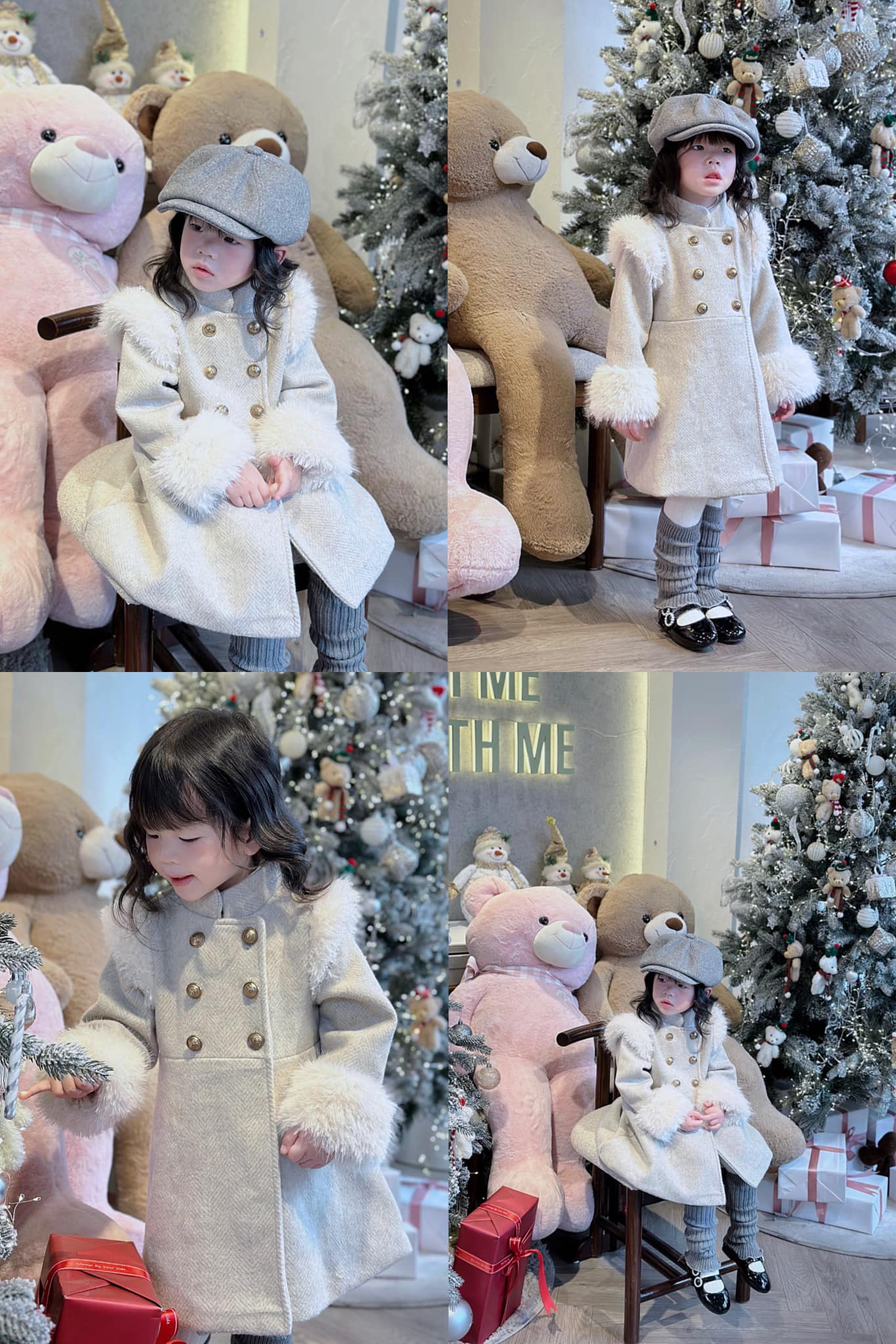 Cô bé xinh như nàng công chúa trong loạt set đồ Hàn thu đông, ai nấy phải thốt lên "mẹ mix đồ đỉnh cao"- Ảnh 10.