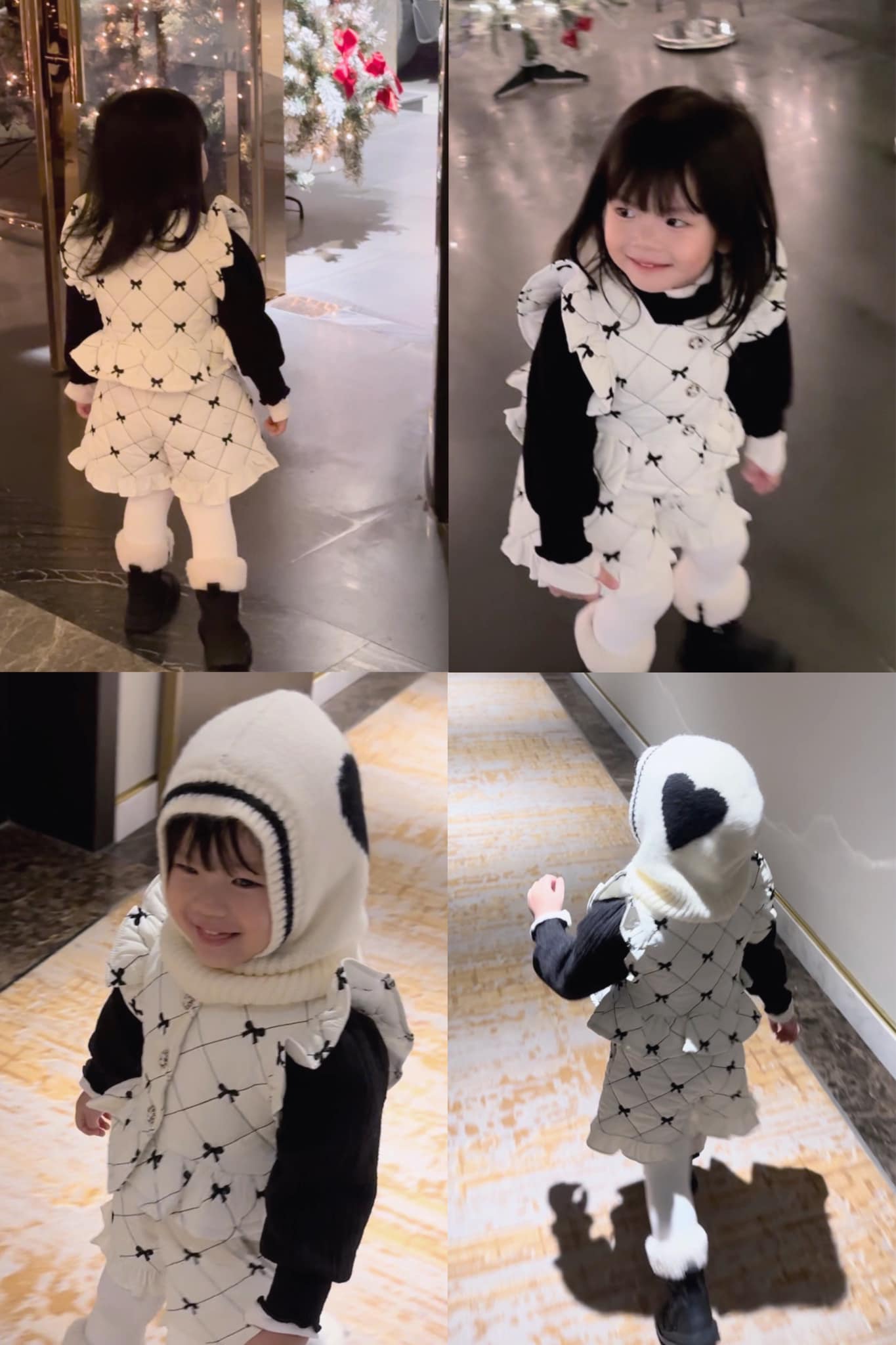 Cô bé xinh như nàng công chúa trong loạt set đồ Hàn thu đông, ai nấy phải thốt lên "mẹ mix đồ đỉnh cao"- Ảnh 6.