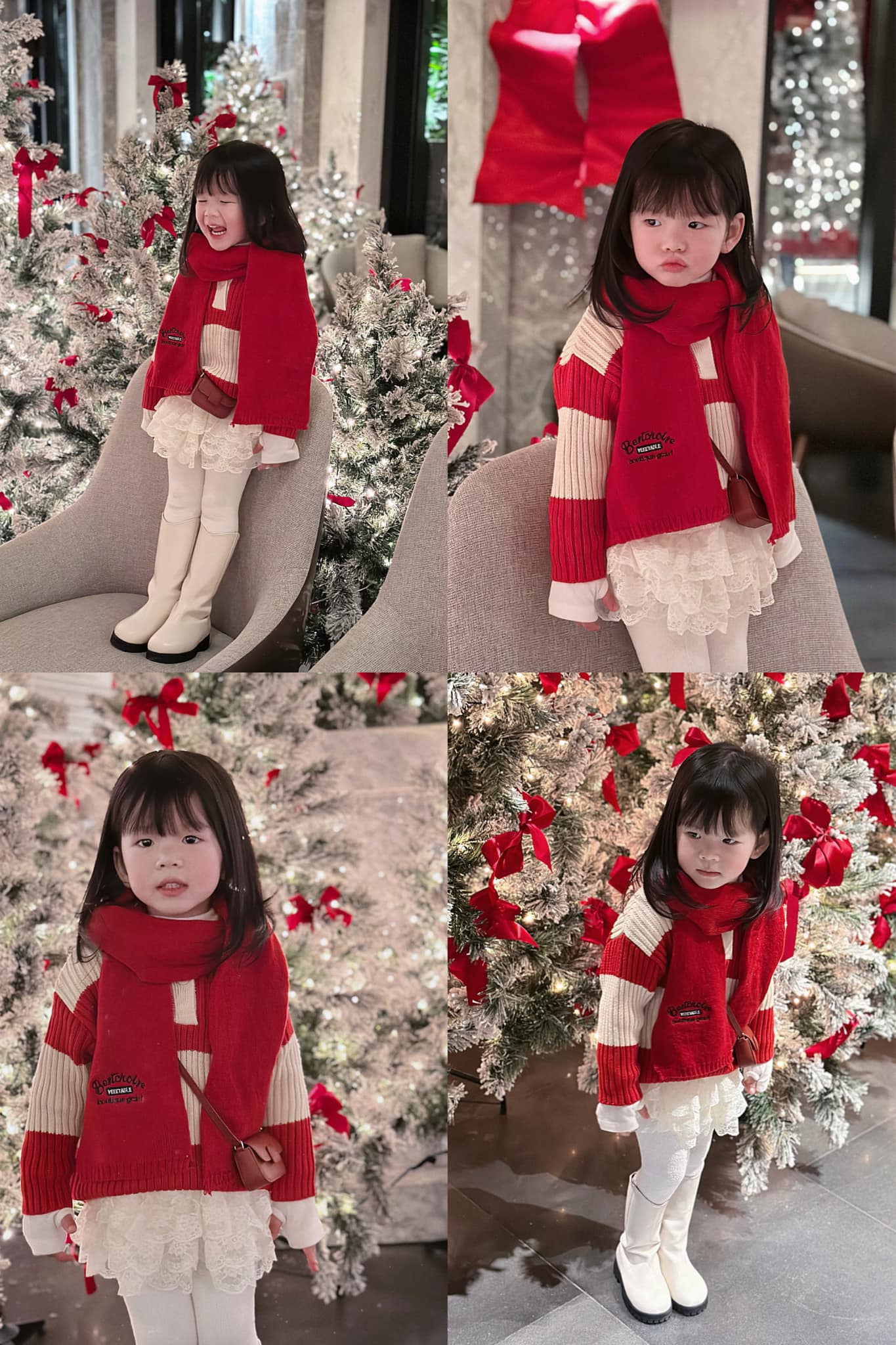 Cô bé xinh như nàng công chúa trong loạt set đồ Hàn thu đông, ai nấy phải thốt lên "mẹ mix đồ đỉnh cao"- Ảnh 3.