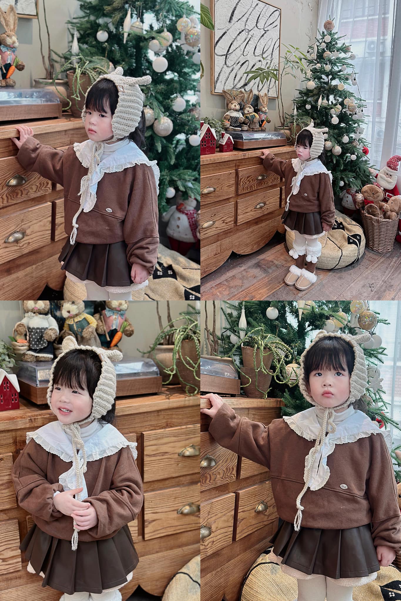 Cô bé xinh như nàng công chúa trong loạt set đồ Hàn thu đông, ai nấy phải thốt lên "mẹ mix đồ đỉnh cao"- Ảnh 12.